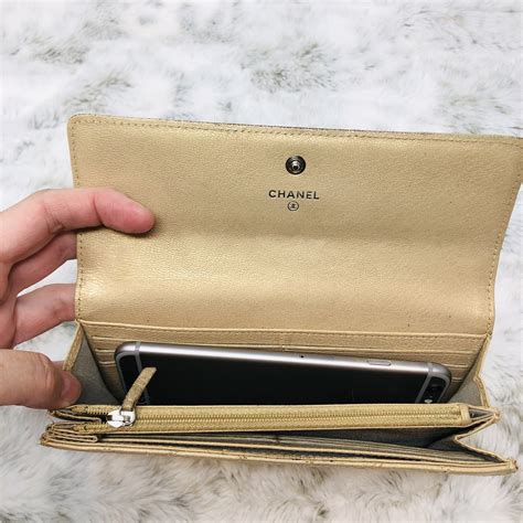 chanel fur wallet|authentic chanel wallet on chain.